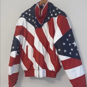 Vintage America USA Leather Jacket